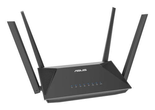 Bộ định tuyến không dây ASUS RT-AX52 Gigabit Ethernet Băng tần kép (2.4 GHz / 5 GHz) màu đen