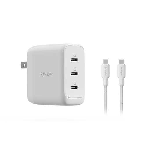 Cáp USB Kensington K32304WW USB 2.0 2 m USB C 240 W màu trắng