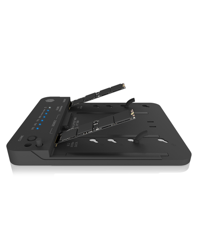 Trạm docking ổ cứng ICY BOX IB-2913MCL-C31 USB 3.2 Gen 2 (3.1 Gen 2) Type-C màu đen