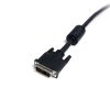 Cáp StarTech.com 6ft DVI-I DVI 1,8 m màu đen