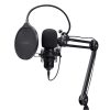 Micrô Trust GXT 270 Emita II+ màu đen Micro thu âm podcast