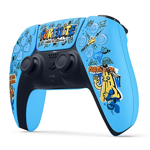 Đồ chơi điều khiển từ xa Sony Interactive Entertainment DualSense V2 - FORTNITE Limited Edition màu xanh lơ, Đa màu sắc Bluetooth/USB Gamepad Analog / Số Android, MAC, Máy tính cá nhân, PlayStation 5, iOS