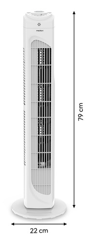 Quạt máy MEDION MD 12067 màu trắng