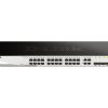 Switch mạng D-Link DGS-1210-28 Quản lý L2 Gigabit Ethernet (10/100/1000) 1U màu đen