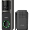 Bộ chuông cửa Imou DB-3EP-4M0W/DS3 màu đen