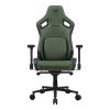 COUGAR DEFENSOR S ARMY GREEN F Ghế chơi game đa năng Ghế bọc vải màu xanh lá cây