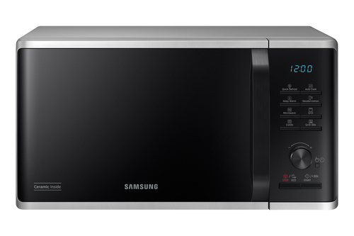 Lò vi sóng Samsung MG23K3515CS/E1 màu đen, Bạc Lò vi sóng có chức năng nướng Mặt bàn 23 L 800 W