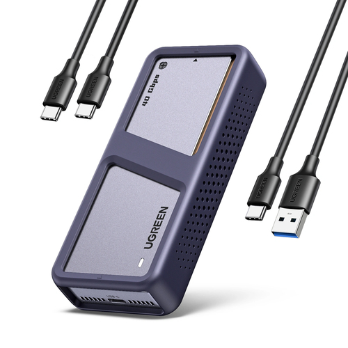 Hộp đựng ổ cứng Ugreen CM642 Vỏ SSD Nhôm M.2