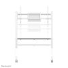 Xe/kệ đẩy văn phòng phẩm Neomounts FL50-525WH1 màu trắng Màn hình phẳng Xe đẩy thiết bị đa phương tiện