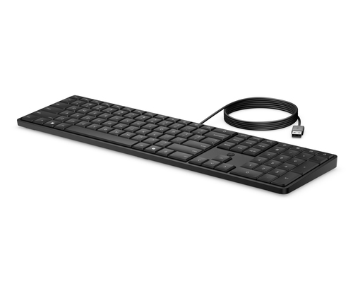Bàn phím HP 175K WD KBD EMEA-INTL English Loc-Euro plug màu đen