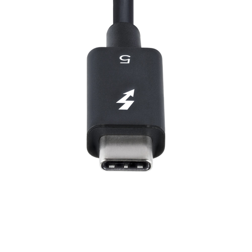 d8329144cba436f8c6de5aac25a22a46a424760b.jpg Dây cáp Thunderbolt StarTech.com TBLT5MM50CM240W 0,5 m 80 Gbit/s màu đen
