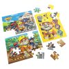 Games Wood Puzzles 3-Pack Trò chơi ghép hình 72 chiếc Phim hoạt hình