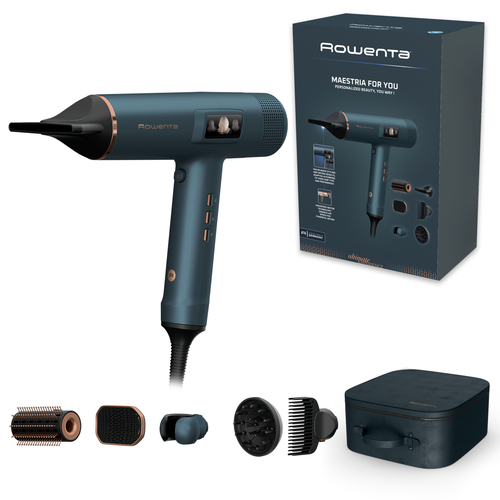 Máy sấy tóc Rowenta Maestria For You HY9430 1800 W màu xanh tím than