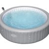 Bồn Tắm Nước Nóng & Spa Bestway Lay-Z-Spa 6001J hot tub/spa 1,44 L 8 người Tròn màu xám, màu trắng