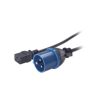Dây cáp điện APC C19/IEC309 2.5m màu đen 2,4 m Khớp nối C19