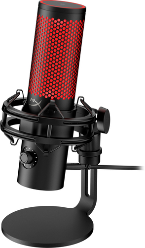 Micrô HyperX QuadCast 2 - USB Microphone (Black) màu đen Micro thu âm podcast