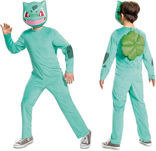 da3fb4cc2886a2f777c49baf1aae440af52bbf43.jpg Trang phục hóa trang Pokémon Bulbasaur Jumpsuit for Kids Trẻ em Unisex Điện ảnh
