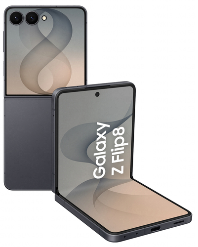 Điện thoại thông minh Samsung Galaxy Z Flip8 17,5 cm (6.9") SIM kép 5G USB Type-C 12 GB 256 GB 4300 mAh màu than chì