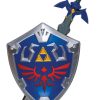 Phụ kiện trang phục hóa trang Disguise Legend of Zelda Master Sword & Shield Set Áo giáp và vũ khí hóa trang Trẻ em Bất cứ giới tính nào