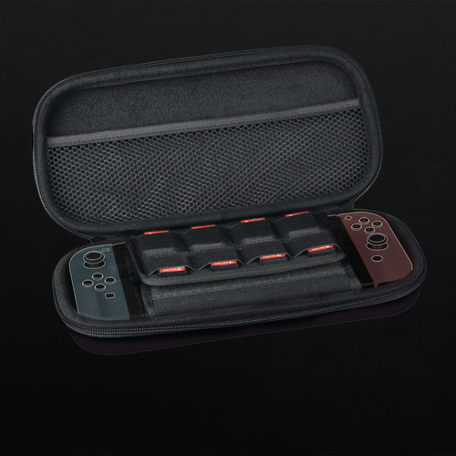 Hộp bọc máy chơi game cầm tay Konix FFF Túi Sleeve Nintendo Ni lông màu xanh lơ, màu đỏ