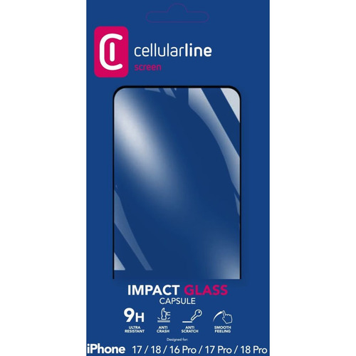 Cellularline TEMPGCAPMLTIPHA03K mobile phone screen/back protector Miếng dán màn hình trong suốt Apple 1 chiếc