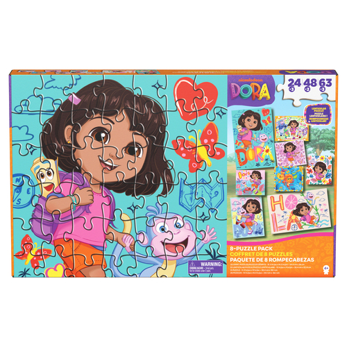 Games KPZ KPL Dora 8Puzzle inBox GML Trò chơi ghép hình 24 chiếc Phim hoạt hình