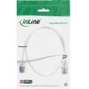 Dây cáp mạng InLine 71922W màu trắng 0,25 m Cat6a U/FTP (STP) Tròn