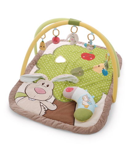 Thảm tập thể dục & chơi cho em bé NICI 48510 Pôliexte (vải nhân tạo) Đa màu sắc Thảm chơi cho em bé
