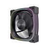 Tản nhiệt máy tính VIDA Stealth 120mm ARGB PWM Case Fan, Hydraulic Bearing, Outer Ring Lighting, 600-1500 RPM, Black Thùng máy tính Quạt 12 cm màu đen 1 chiếc