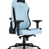 Ghế được lót Alpha Gamer Alegra V2 Ghế chơi game đa năng Mặt màu đen, màu xanh lơ