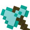 Phụ kiện trang phục hóa trang Disguise Minecraft Diamond Axe Áo giáp và vũ khí hóa trang Trẻ em Bất cứ giới tính nào
