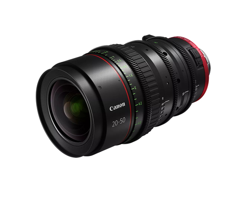 Canon CN-E20-50mm T2.4 L FP (M) Máy quay phim kết hợp Ống kính điện ảnh màu đen