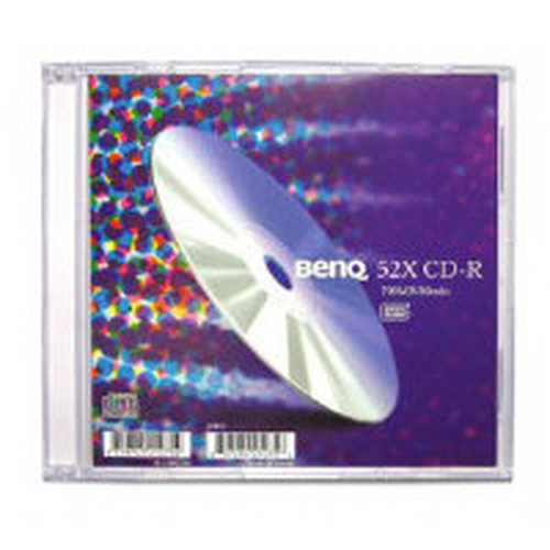 Đĩa CD trắng BenQ 5280SJCn CDR Slim JC 10pck Bulk 700 MB 52x