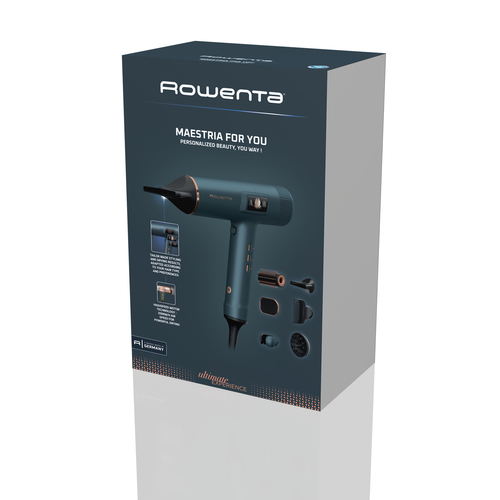 Máy sấy tóc Rowenta Maestria For You HY9430 1800 W màu xanh tím than