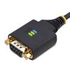 Cáp nối tiếp StarTech.com 1P6FFCN-USB-SERIAL màu đen 2 m USB Type-A DB-9