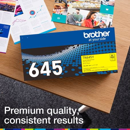 Hộp mực in laser (Toner) Brother TN-645Y 1 chiếc chính hãng màu vàng