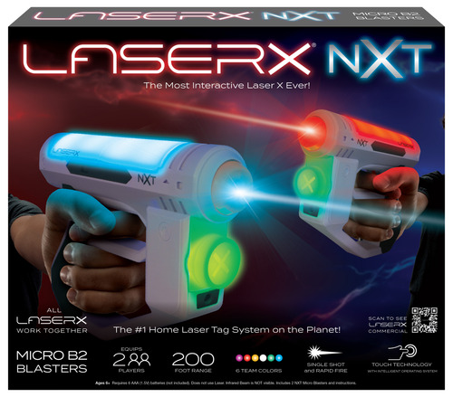 e11b8fe7dea6551e308181390033b545d5a5220c.jpg Vũ khí đồ chơi Laser X - Nxt Micro B2 Blaster
