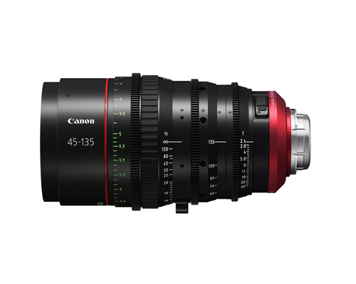 Canon CN-E45-135mm T2.4 L FP(M) Máy quay phim kết hợp Ống kính điện ảnh màu đen