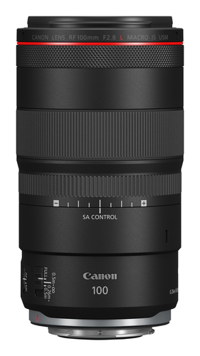 Canon RF 100 mm f2.8L Macro IS USM SLR Ống kính macro màu đen