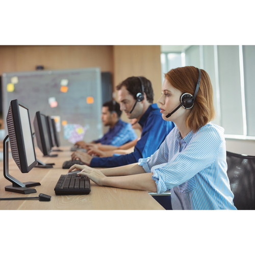 Đầu đọc dấu vân tay Kensington VeriMark Desktop 2.0 USB Type-A / USB Type-C màu đen