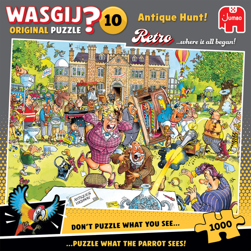 Trò chơi xếp hình Wasgij 1110100800 Trò chơi ghép hình 1000 chiếc