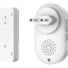 Bộ chuông cửa Techly I-BELL-RING05 màu trắng