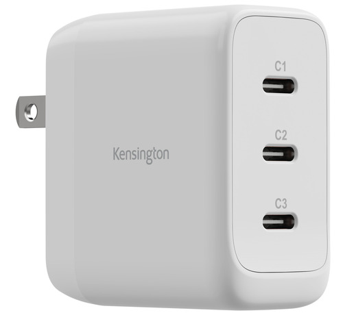 Củ sạc điện thoại Kensington K38101NA Laptop, Máy tính bảng, Điện thoại thông minh màu trắng Dòng điện xoay chiều Sạc nhanh Trong nhà