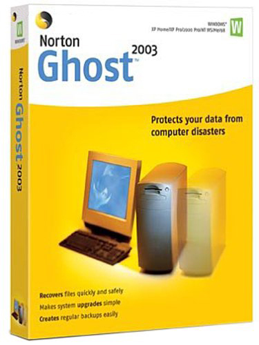 Phần mềm tiện ích PC Norton Ghost 9.0, UK RET Sao lưu / Phục hồi