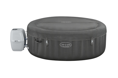 e2a8dafad87dc45677b890fef28c624597fc1ae1.jpg Bồn Tắm Nước Nóng & Spa Bestway 6005F hot tub/spa 916 L 6 người Hình bầu dục màu xám