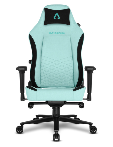 Ghế được lót Alpha Gamer Alegra V2 Ghế chơi game đa năng Mặt màu đen, màu xanh lá cây