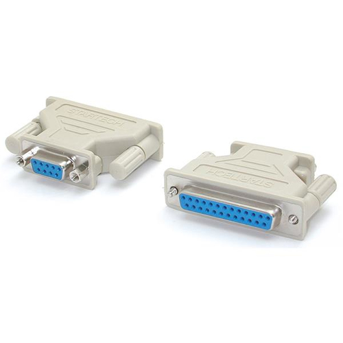 Đầu chuyển đổi cáp StarTech.com AT925FF cable gender changer DB-9 DB-25 màu be