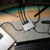 Dock & bộ mở rộng cổng laptop Targus DOCK429GL Có dây USB4 Bạc