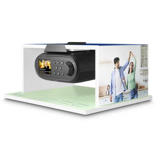 Phụ kiện kệ trưng bày bán lẻ Hama Kitchen Radio