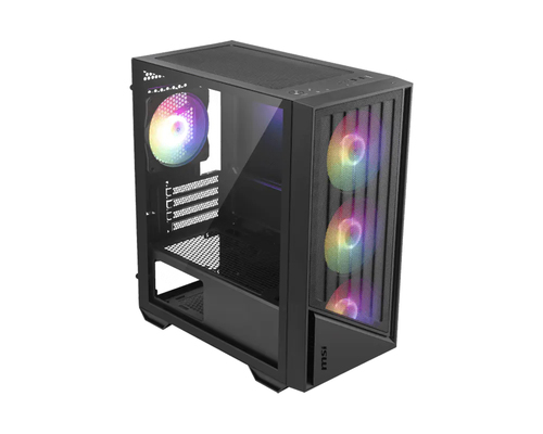 Vỏ máy tính (Case) MSI PRO FORGE M051A Mini Tower màu đen